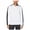 White - brightwhite, variant on Alfani Mens Stripe Pullover Sweater, Blue, Small