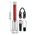 thumbnail image 3 of Professional Bar Tool Set, Wino on the Go Wine Opener, Air Pressure Wine Opener Set, Portable Wine Bottle Opener Kit with Aerator and Cylinder Case, 3 of 9