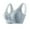 A-Light Blue163, variant on Daisy Bras For Older Women Front Closure Non Underwire Support Bra Soft Wide Straps Comfortable Everyday Wear Bras