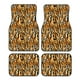 thumbnail image 1 of Fotbe Zebra Juego de 4 Tapetes para Auto con Estampado – Alfombrillas de Goma Reforzada, Diseño Antideslizante, Protección para Todo el Año – Vehículos, Autos, Camionetas y SUVs, 1 of 7