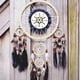 thumbnail image 5 of Inteprter 10 unidades/juego de anillos de atrapasueños dorados de diferentes tamaños, aros de macramé artesanales, aro artesanal DIY, accesorios de Kits de decoración para fiestas Inteprter HA1526-00B, 5 of 6