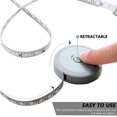 thumbnail image 4 of Woeilo 3 Packs Retractable Tape Measure - Sewing Tape and Body Measuring Tape Set, 4 of 5