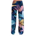 thumbnail image 5 of PEXLYCLU Parachute Pants Woman, Boho Pants for Women, Boho Pants, Boho Pants for Women - Hippie Harem Pants Women - Womens Yoga Pants – Comfy Bohemian Flowy Hippie Clothes, Purple XL, 5 of 5
