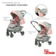 thumbnail image 2 of Carriola de Viaje Plegable con Portabebe Manubrio Reverisble-Rosa, 2 of 6