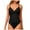 Black, variant on Yindaity Womens One Piece Swimsuits Women's One Piece Swimsuit Tummy Control Bathing Suit Modest Swim Suits Twist Front (White,S)