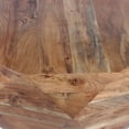 thumbnail image 6 of 33 Inch Diamond Shape Acacia Wood Coffee Table With Smooth Top, Natural Brown- Saltoro Sherpi, 6 of 7