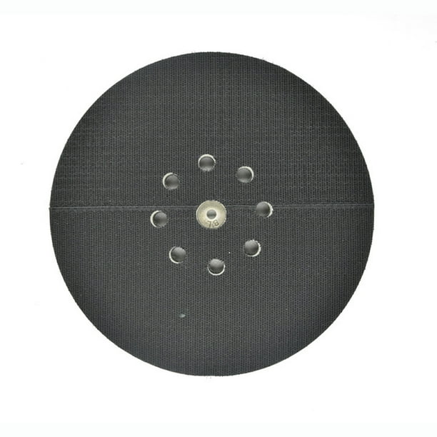 Almohadilla de lijado compatible con Einhell Tc-Dw 215 Te-Dw, almohadilla de lijado con gancho y bucle que garantiza cambios de placa sin esfuerzo, 215 mm con 8 orificios para una gestión superior
