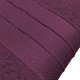 thumbnail image 3 of 4 Toallas Medio Baño 70X130 100% Algodón Melocotton Modelo Catalán Morado, 3 of 3