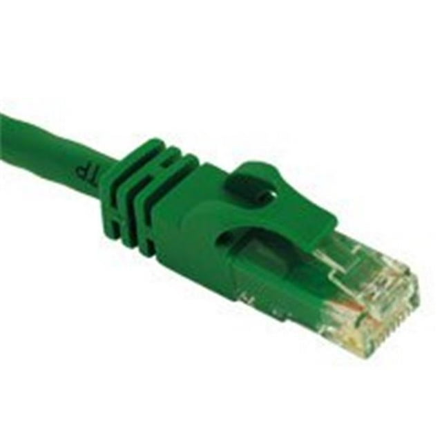 Câble PATCH Anti-Accroc 14 Pieds Chat 6 550Mhz Vert