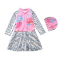 thumbnail image 1 of Traje de baño de una pieza estilo falda de color brillante falda de escamas de pescado Bikini disfraz de princesa para niños zhangyuxiang unisex, 1 of 2