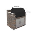 thumbnail image 3 of Covers&All Built-in Grill Cover, 12oz Waterproof Fabric with Air Pocket & Elastic, 3 of 10