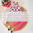 thumbnail image 4 of mgoYE Baby Girl Clothes Outfits Ruffle Sleeve Shirt Top and Pants Toddler 3 Piece Set Fall Winter, 4 of 9