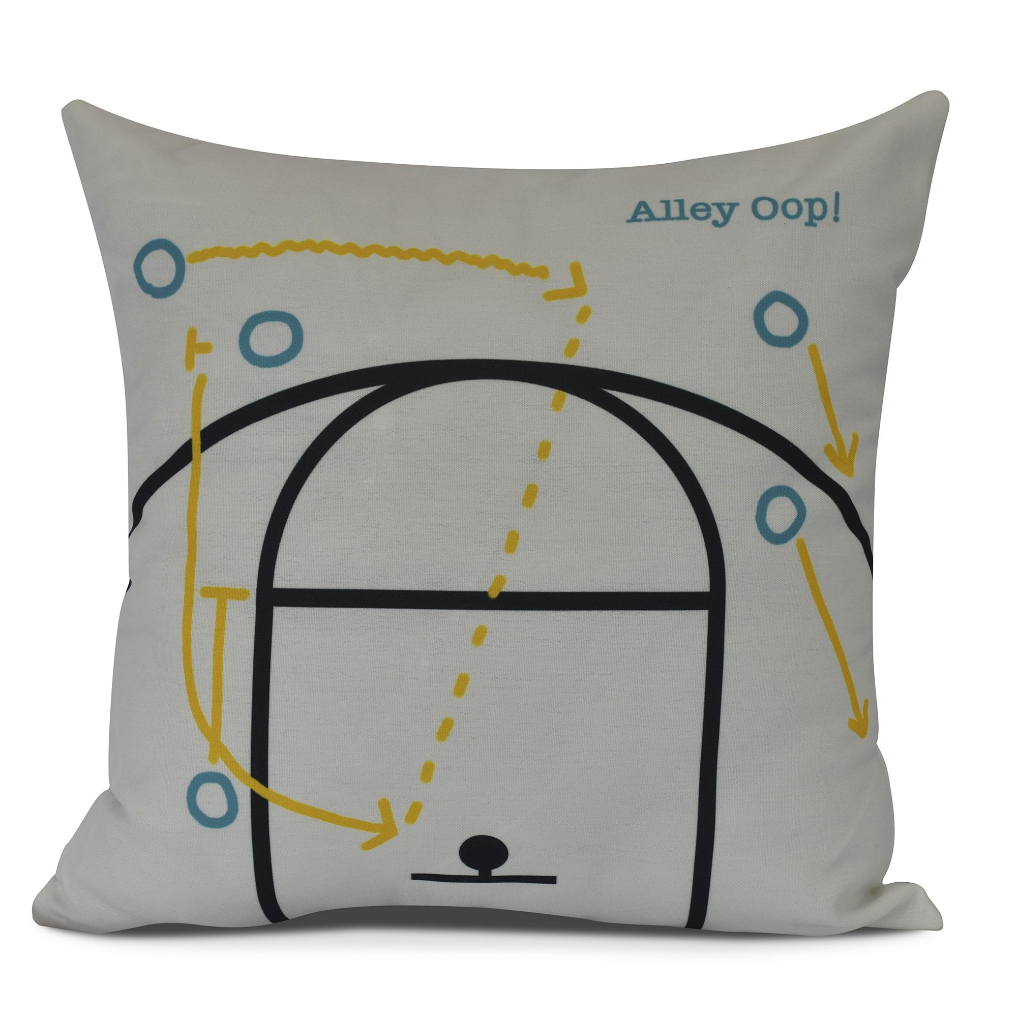 Alley Oop! Geometric Print Pillow