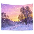 thumbnail image 2 of Innerwin Wall Hanging Xmas Background Cloth Santa Claus Christmas Soft Tapestry Home Decor Washable Blanket Colorful Style 14 59"x79", 2 of 2