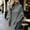 Gray, variant on GILIGEGE Women's Turtleneck Poncho Sweaters Cable Knit Casual Pullover Sweater Asymmetrical Drop Shoulder High Neck Long Sleeve Pullover Oversized Knit Casual Fall Winter Going Out Top Beige S