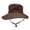 Coffee, variant on Unisex Boonie Bucket Hat UPF50+ UV Protection Wide Brim Foldable Quick Dry Adjustable Chin Strap Outdoor Fishing Hiking Sun Hat