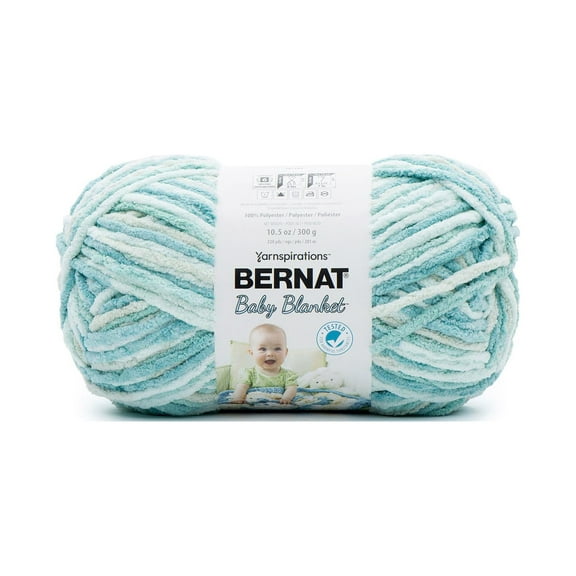 Bernat Baby Blanket Yarn Big Ball 300gm Baby BlGrn