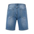 thumbnail image 3 of XDZJLR Jean Shorts Men Street Jeans Casual With Pocket Denim Shorts, 3 of 9