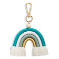 thumbnail image 2 of POINTERTECK Weaving Rainbow Keychains Bohemian Style Fashion Accessory Chic Woven Hanging Decor Keyholder Decoration Colorful Bag Pendant, 2 of 8