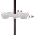 thumbnail image 2 of 17" Large Outdoor Beach Umbrella Table Tray With 4 Cup Holders, 4 Snack Compartments, 2 of 5