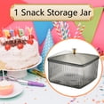 thumbnail image 5 of kowaku Gray Polyethylene Terephthalate High Quality Fruit Storage Jar With Lid, 5 of 10