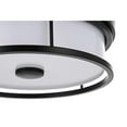 thumbnail image 4 of Living District Kolson 12 Inch Led Flush Mount In Black, 4 of 8