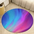 thumbnail image 5 of Color Vortex Tie Dyeing Round Rugs -Washable Non-Slip Small Round Area Rug Throw Soft Circle Rugs for Bedroom, Modern Print Indoor Carpet for Entryway Sofa Living Room, 5 of 7