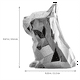 thumbnail image 2 of Dispensador de papel con forma de bulldog francés para baño y sala de estar, 2 of 4