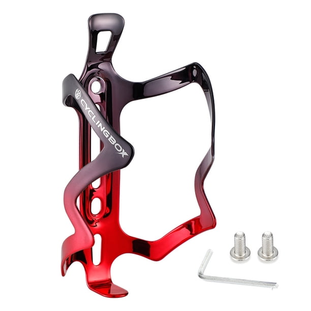 Portabidones bicicleta Jaula para botella de agua para bicicleta, portabotellas de aluminio ligero c Tomshoo Portabidones bicicleta