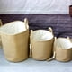 thumbnail image 3 of Matsuzay Cesta de almacenamiento hermosa y a la moda, mejora la decoración del hogar, cesta de ropa sucia de cuerda de algodón bien tejida sin Almacenamiento y organización del hogar yute con forro S, 3 of 6