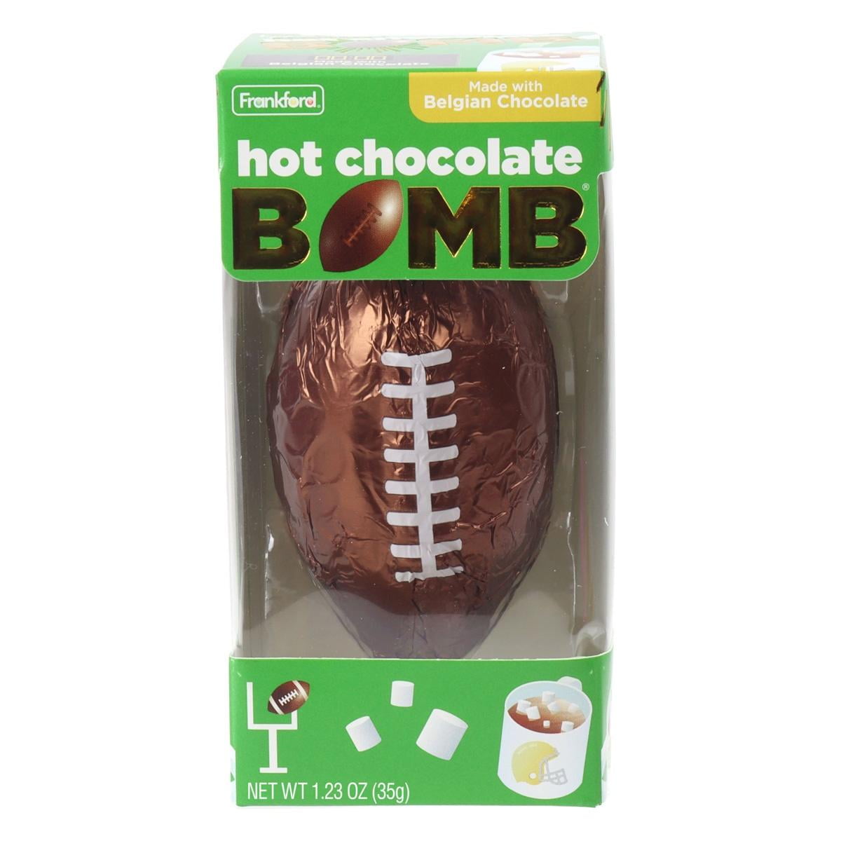 (2 pack) Frankford Original Hot Chocolate Bomb Football 1.23 ounce