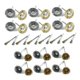 thumbnail image 4 of Kit de Cepillos de Rueda de Alambre de Acero Inoxidable 36 Piezas Nikou, 4 of 9
