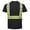 Black, variant on Portwest S396 Iona Plus Short Sleeve Reflective Safety T-Shirt Black, Medium