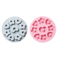 thumbnail image 1 of 2 moldes de silicona para hornear con forma de corazón y estrella, para fondant, para tartas en casa., 1 of 8