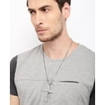 thumbnail image 4 of Vin diesel Smart Cross Pendant in Austrian Crystal 18K Platinum Gold Plated for Men, 4 of 4