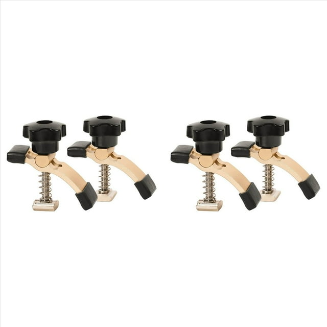 Kit de Mini Abrazadera de Sujeción de 4 Piezas, Abrazadera de Enrutador CNC para Carpintería y Metalurgia, con Máquina Enrutadora CNC 3018