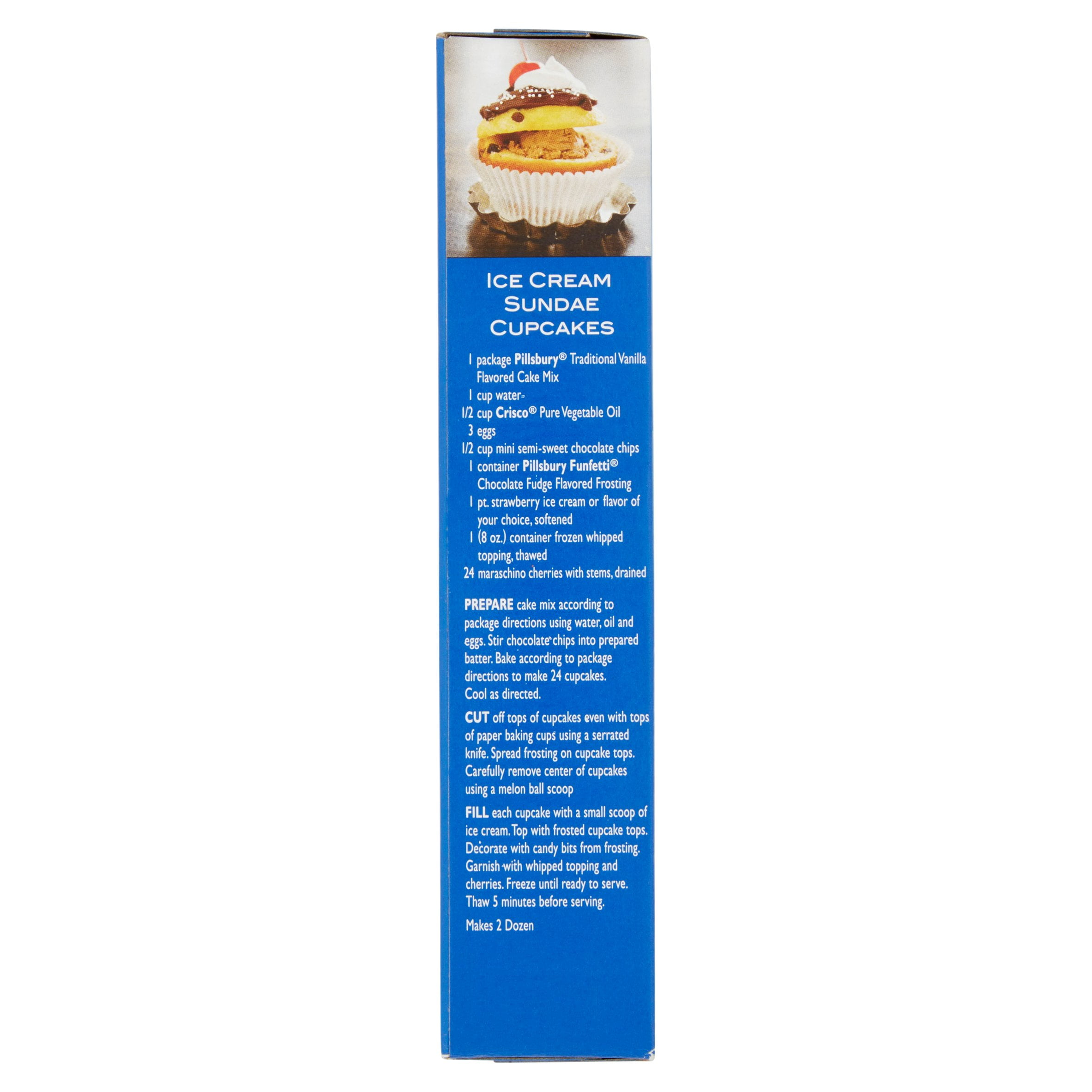 pillsbury vanilla cake mix directions