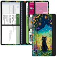 thumbnail image 1 of Kakurookie Soporte Para Seguro Y Registro De Automóvil Con Cierre Magnético Para Tarjetas De Licencia Y Documentos Todas Las Necesidades Del Vehículo Y Accesorios Para El Automóvil (Cat), 1 of 5
