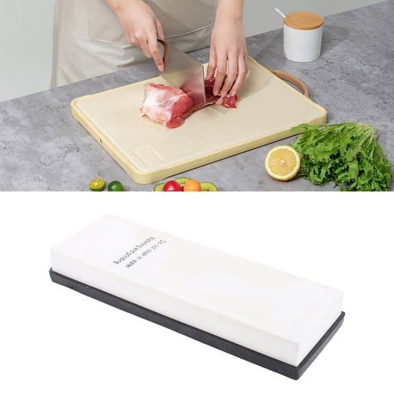 10000 Grit Whetstone Sharpening Stone, No Soak Required with Non Slip Base for Kitchen Chefs Carpenters Tools