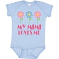 thumbnail image 3 of Inktastic Mimi Loves Me Daisies Girls Baby Bodysuit, 3 of 5