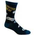 thumbnail image 7 of Men's Control Freak Socks Funny Retro Gamer Video Game Controller Joystick Novelty Footwear, 7 of 7