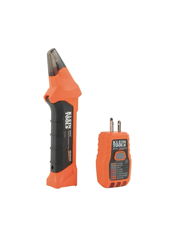 Klein Tools ET310 AC Circuit Breaker Finder, Electric Tester with Integrated GFCI Outlet Tester