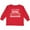 Red, variant on Watching Football with my Grandpa Boys or Girls Long Sleeve Toddler T-Shirt