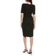 thumbnail image 2 of Adrianna Papell womens  Bow Waist Sheath Dress, 6, Black, 2 of 3