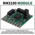 thumbnail image 2 of RM3100 Module Three- Electronic Magnetic Field Sensor SPI  Dual Interface Geometric Magnetic Sensor Module, 2 of 8