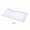 White, variant on Yanco SW-209 6.25 x 9 in. Porcelain Rectangular Plate, Bone White - Pack of 24