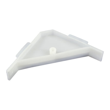 

Berta 90 Degree Cabinet Triangle Bracket Plastic White Corner Support Braces ( 100 Pack )