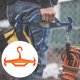thumbnail image 4 of 2 perchas resistentes para exteriores, percha para chaleco, percha para traje de neopreno, tendedero para ropa Rojo naranja kusrkot Colgador de esnórquel de buceo, 4 of 8
