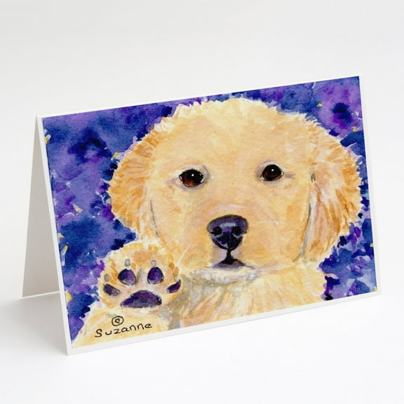 Caroline's Treasures Greeting Cards with Envelopes, 5" x 7" (8 Count)