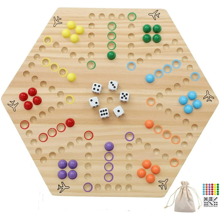 Wooden game with marbles sales